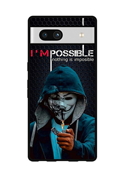 Theodor جراب واقٍ مضاد للخدش والصدمات لهاتف Google Pixel 7a، لا شيء مستحيل