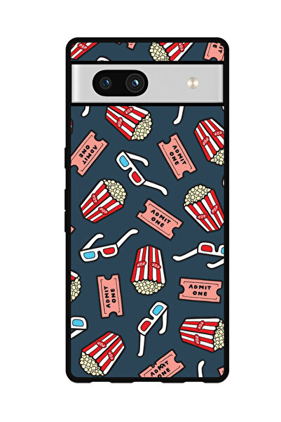 Theodor جراب واقٍ مضاد للخدش والصدمات لهاتف Google Pixel 7a مجموعة أفلام