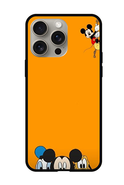 Theodor غطاء حماية مضاد للخدش والصدمات لهاتف iPhone 15 Pro - رسوم متحركة