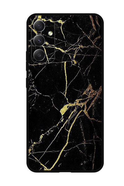 Theodor جراب واقٍ مضاد للخدش والصدمات لهاتف Samsung Galaxy F54 بملمس رخامي