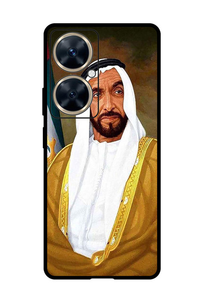 Theodor جراب حماية مضاد للخدش والصدمات لهاتف هواوي نوفا 11i، تصميم الشيخ زايد