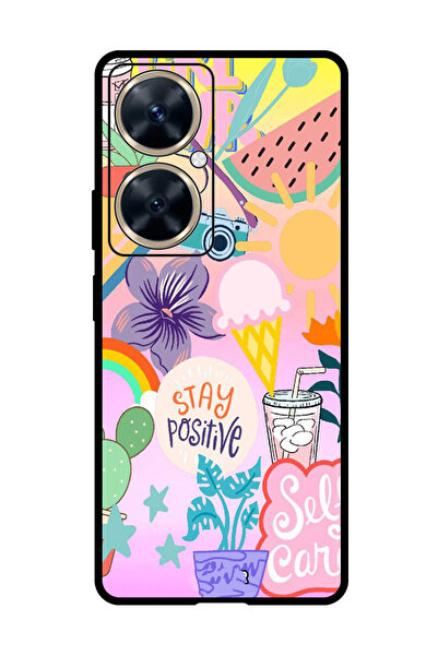 Theodor جراب واقٍ مضاد للخدش والصدمات لهاتف هواوي نوفا 11i، حافظ على إيجابيتك