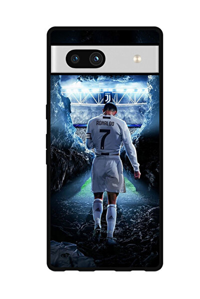 Theodor جراب واقٍ مضاد للخدش والصدمات لهاتف Google Pixel 7a رونالدو