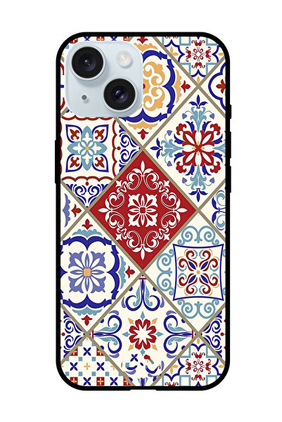 Theodor غطاء حماية مضاد للخدش والصدمات لهاتف iPhone 15 Plus، مطبوع عليه رسوما...