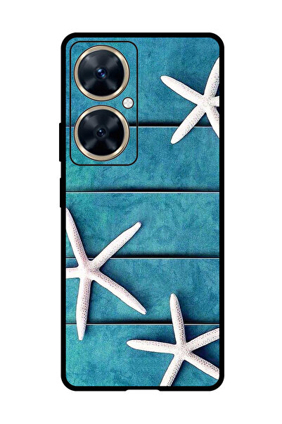 Theodor جراب واقٍ مضاد للخدش والصدمات لهاتف هواوي نوفا 11i، أسماك النجوم