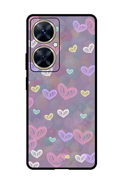 Theodor جراب واقٍ مضاد للخدش والصدمات لهاتف هواوي نوفا 11i قلوب صغيرة (4)