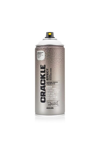 MONTANA Effect Crackle Sprey Boya 400ml P.White (RAL 9010) EC9010