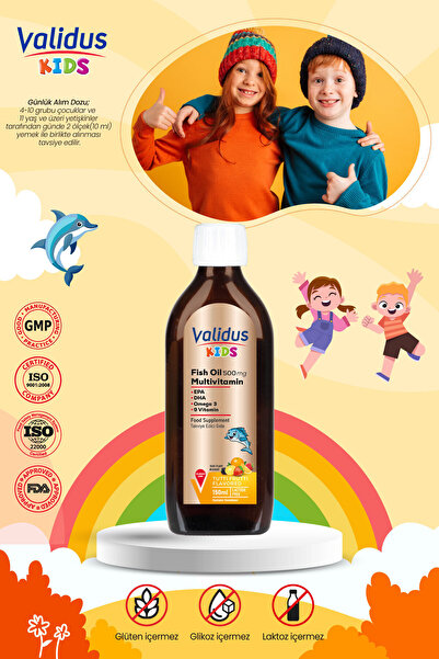 Validus Kids Multi Set - Multivitamin - Fish Oil - Citicoline