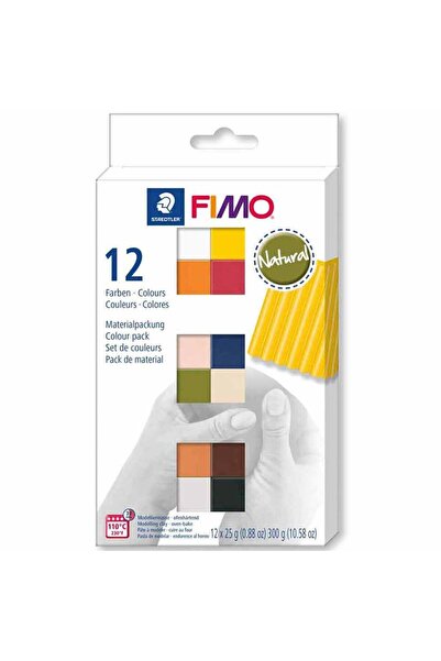 Eshel Staedtler 8023 C12-4 Set Modelleme Kili Fımo® Soft Multi Pack 25 Gram 1...