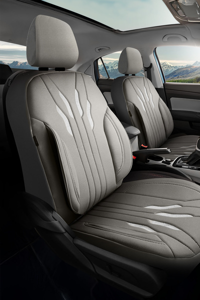 BUTTİ Talos Series Premium Auto Seat Cover |   Orthopedic Supported, Front an...