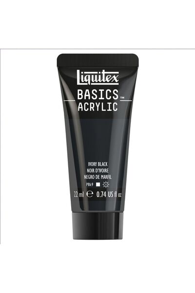 Liquitex Basics Akrilik Boya 22ml Ivory Black ROW 244