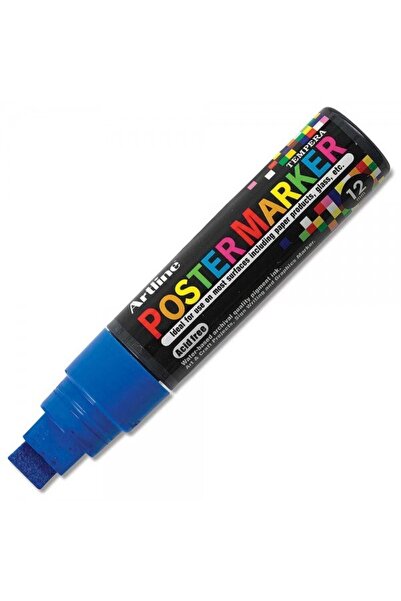 artline Poster Markörü Uç:12,0mm Mavi