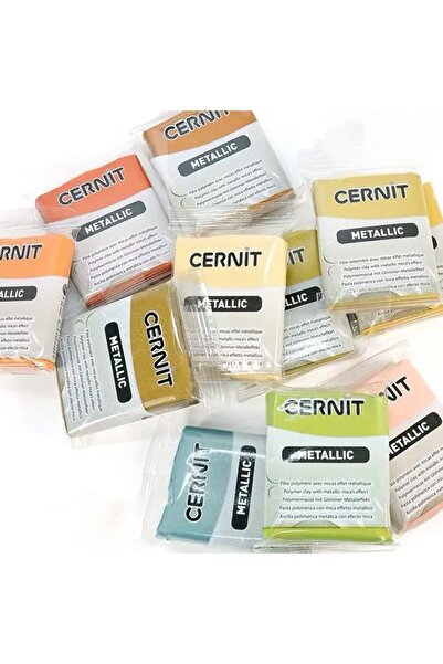 Cernit Metallic Polymer Clay 56Gr Pink Gold 052