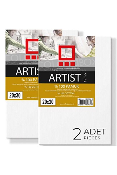 Colorbox Artist Series Pamuk 420gr Tuval (20x30cm)