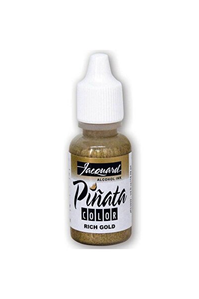 Jacquard Pinata Alcohol Ink 14ml Rich Gold 032