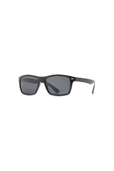 BEN.X Benx Bx 9007 C06 55Ekt Polarized Men's Sunglasses (Bright Black)