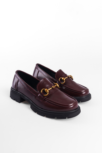 Capone Outfitters Γυναικείο Loafer με μεταλλική πόρπη Trak Sole