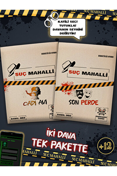 Suç Mahalli 2'li Dava, Cadı Avı ve Son Perde Davaları, Dedektiflik Oyunu, Suç...
