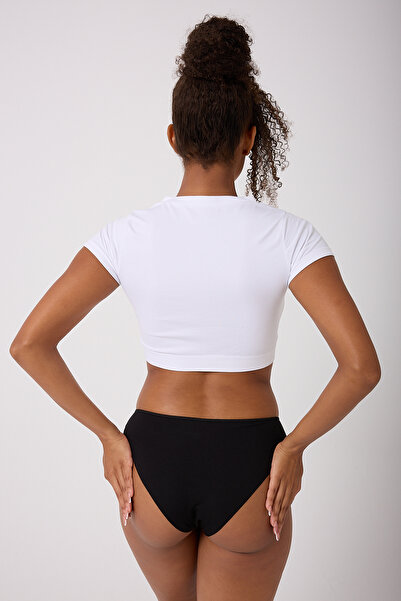 FOREVER MORE 3 Pack Laser Cut Slip Panties Ghost Panties