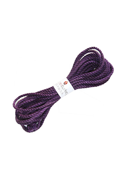 ShibariTürk Σχοινί Shibari Μωβ (Επαγγελματική Σειρά 6mm / 8μέτρα)