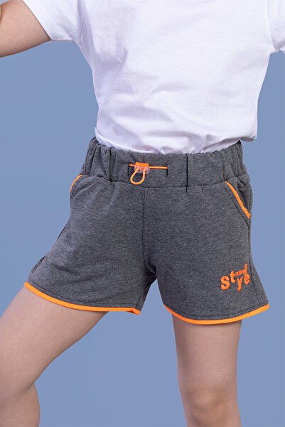 Toontoy Κοριτσίστικο σορτς με ρυθμιζόμενη μέση και δύο πλαϊνές τσέπες