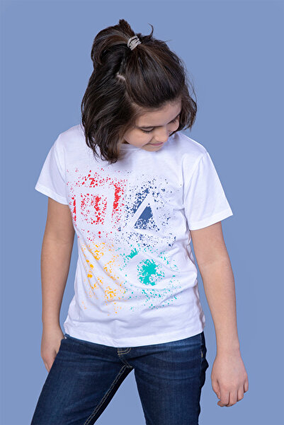 Toontoy Tricou cu imprimeu în relief pentru băieți Spray cu imprimeu