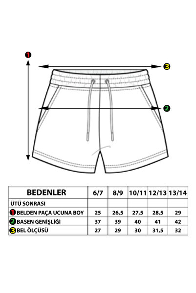 Toontoy Дівчачі шорти з вишивкою Creativ з двома кишенями