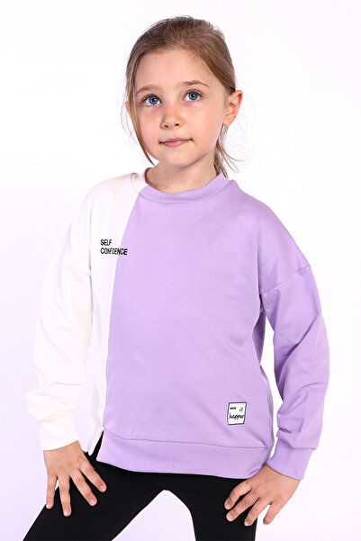 Toontoy Hanorac pentru fete cu decupaj bloc tricou