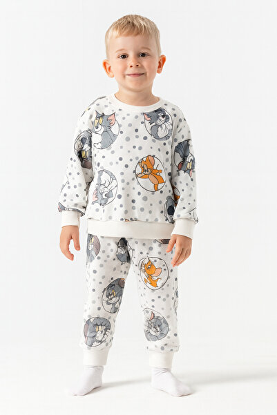 minikiss Štampano 2ip Sezonsko Unisex dječji gornji i donji dupli set