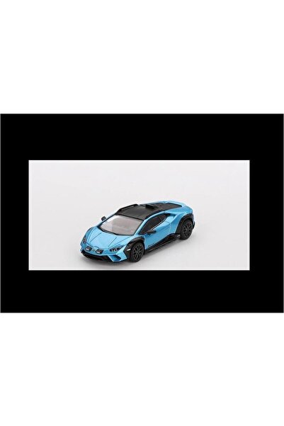 mini gt 807 Lamborghini Huracán Sterrato Blu Aegir 1/64 Model Araba