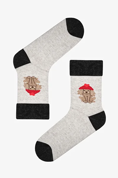Penti Warm Fluffy Dog 2-Piece Socks
