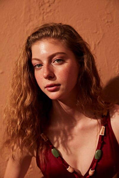 Penti Burgundy Naomi Deep V Bikini Top