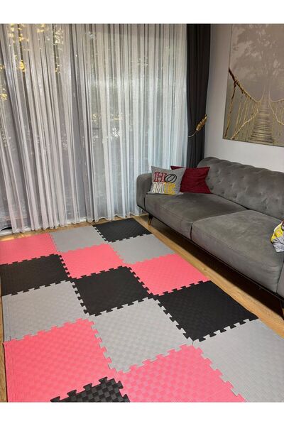 AFFECTİONE tatami zemin minderi (15 adet fiyatıdır ) 13mm 50x50 (3 eşit renk ...