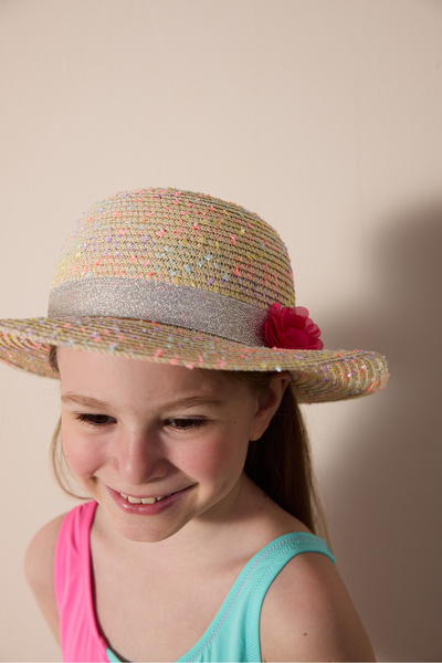 Penti Silver Multicolored Hat for Girls