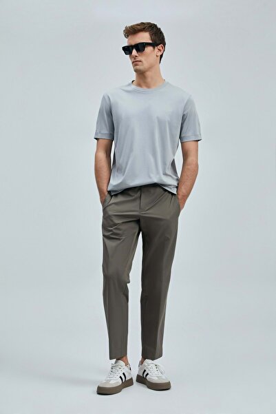 Lufian 111020262 Ανδρικό μπλουζάκι Basic Bran Ανδρικό T-Shirt ΓΚΡΙ