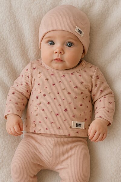 minella kids Snap Baby Suit 100% Cotton