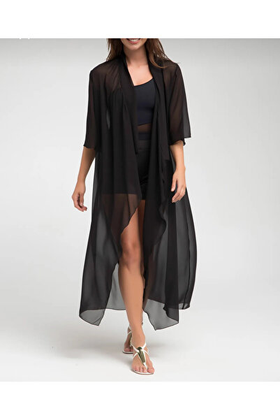 rushana Women Kimono Chiffon Beach and Daily