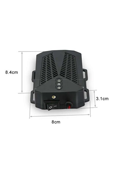 OEM 360° ultrasonic rodent and snake repeller, 12V, 48m² coverage, smart sensor