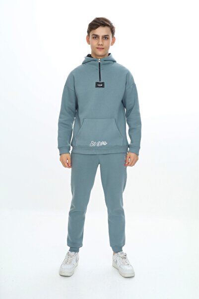 Toontoy Σετ φόρμας για αγόρι με κουκούλα