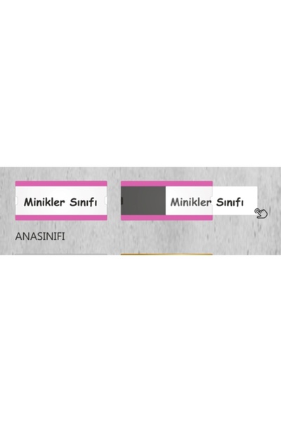 Yönline Okullara Özel Kampanya 10'lu Paket Değiştirilebilir Okul Sınıf Kapı I...