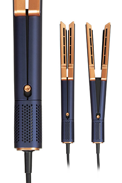 Fantom Jolie Hs1600 Air Blown Digital Heat Indicator Ion Effect Hair Straightener Blue