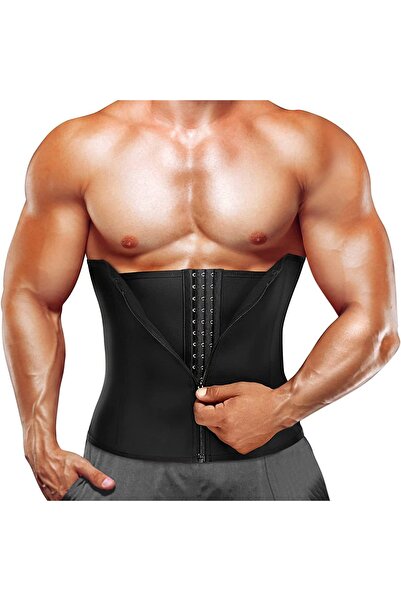 Generic High Waist Shapewear Girdle for Men Protect Waist Shaping Belt Tummy Control Shapewear Sport