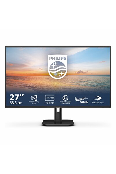 Philips 27E1N1100A 27" 100Hz 1Ms VGA+HDMI FullHD FreeSync IPS Vesa Monitör