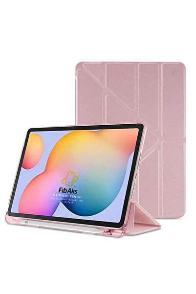 Fibaks Galaxy Tab A11 Plus A9 Plus Sm-x210 Kılıf 3 Katlama Standlı Kalem Bölm...