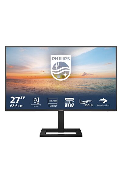 Philips 27E1N1300AE 27" 100Hz 1Ms HDMI+USB-C FullHD Adaptive-Sync IPS Vesa Monitör