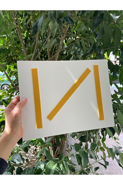 Yönline A4 Foyluk White-Silver Board - Easy to Change Door and Wall Type