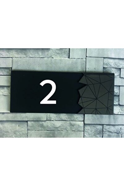 Yönline رقم الباب المدخن المزخرف - 2