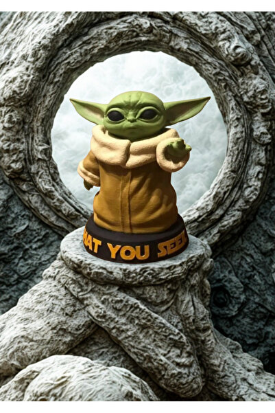 Aychra Baby Yoda Figür