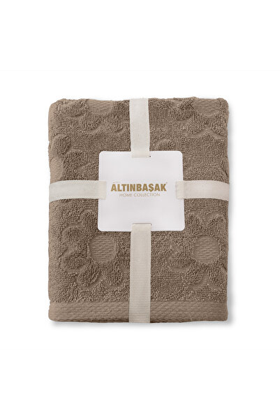 Altınbaşak Solana 100% бавовна, набір рушників для рук, 2 шт., 50 x 90, темно-бежевий