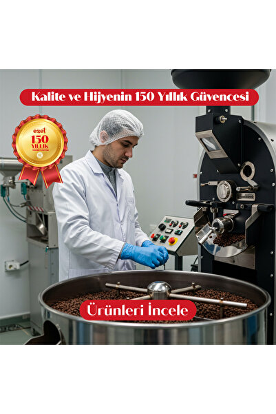 Ezel Kahve Ezel Bereket Serisi - Az Kavrulmuş Türk Kahvesi Çekirdeği 5000 g